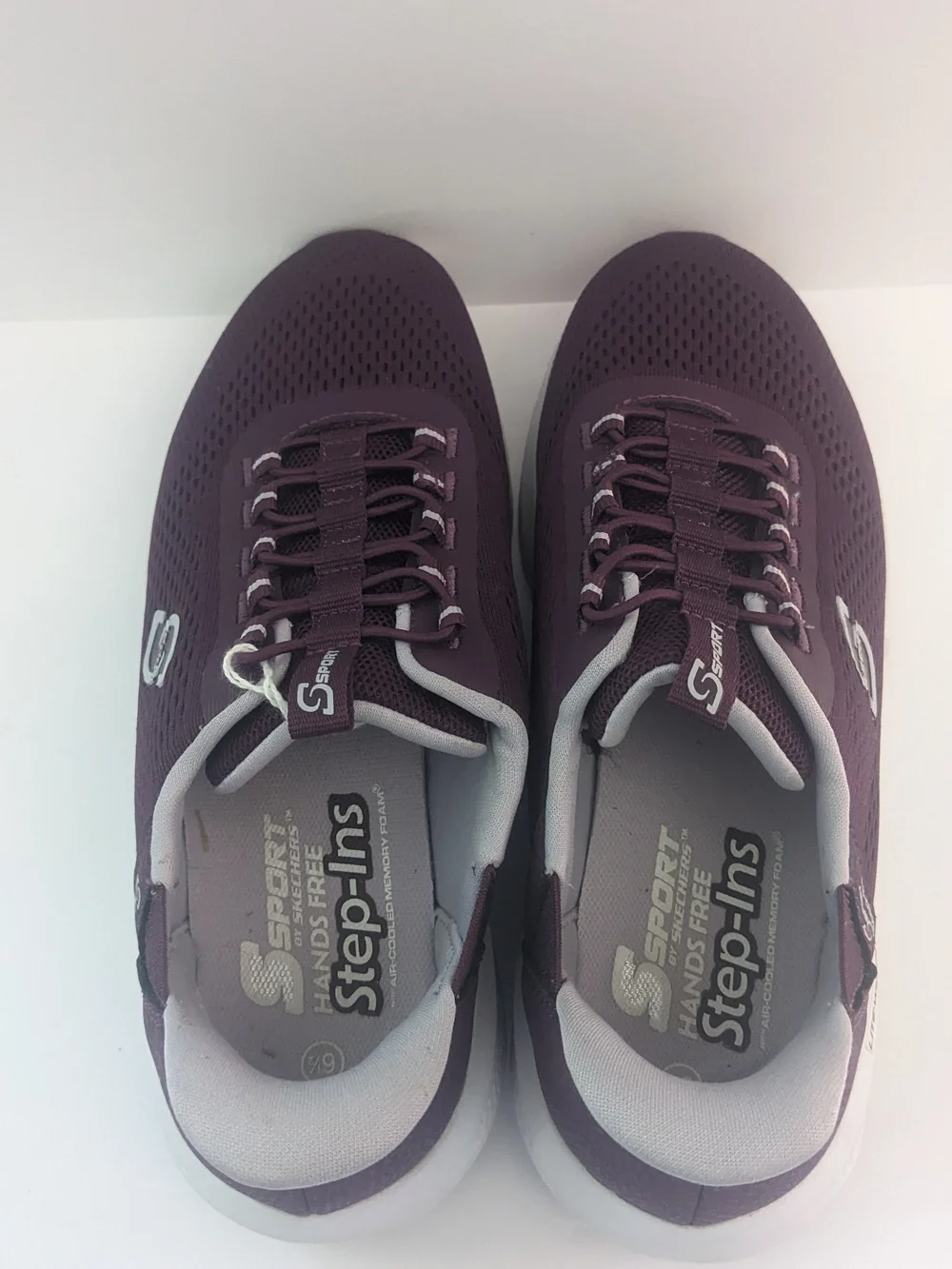 Skechers Women's Sporty Slip-On Walking Shoes - Deep Plum 6.5